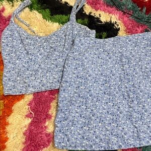 Abercrombie Cami and skirt set